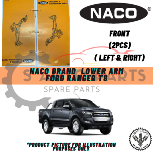 FORD RANGER T8 FRONT ( LEFT & RIGHT) LOWER ARM -BRAND 100% NACO
