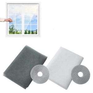 PRETTY Breathable Mosquito-proof Screen Mesh Fine Mesh Self-Adhesive Fly Screen Household Accessories Invisible Window Mosquito Net Bedroom