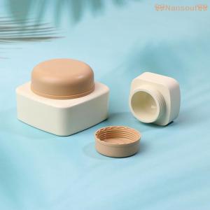 🎀【Special price】🎀Nansouf🎀 กล่องใส่เครื่องสำอางทรงสี่เหลี่ยมขนาด5 20กรัมกล่องผงเจลทาเล็บกล่องใส่ครีม