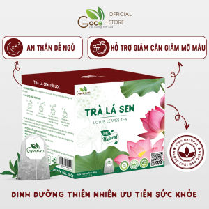Trà lá sen túi lọc Goce - An thần dễ ngủ