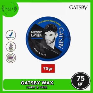 Gatsby Styling Wax Messy Layer 75gr/25gr - Hard & Free