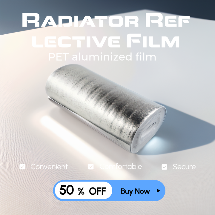 Aluminum Foil Reflective Foam Insulation Heat Shield Sunscreen Film