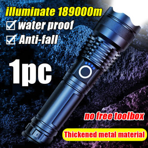 Flashlights heavy duty japan military zoomable led flashlight chargable super bright work light original tactical flash light rechargeable for brownout water proof mini flashlight battery operated 200000 lumens lamp small magnet promo emergency light