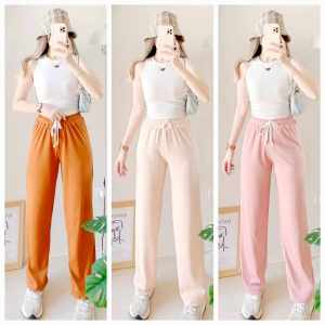 camilla Best Seller Trending  Rib Pants for Women  - xs to  large - 0 to 9 months  - stretchable  - premium quality  - excellent quality  - made of imported fabric  - classy and elegant  - fabric from abroad  - soft and comfortable  - casual clothes - any