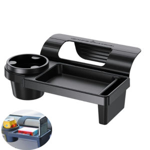 (local delivery)Kebidumei 2Pcs Multifunctional Car Organizer Box Car Door Window Organizer Box With Cup Holder Drink Holder Phone Slot Hanging Storage Rack For Vehicle ﻿