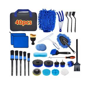 2026 Car Cleaning Brushes Auto Detailing Accessories Brush Washing Automotive Wash Rims Tools Kit Care Wheel Cleaner Tire Supplies