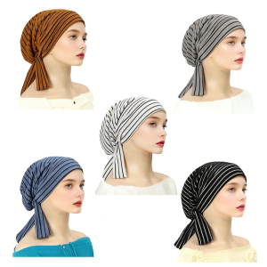 Women Muslims Turban Hat Personality Fashion Headgear Trendy Ladies Accessory for Daily Wear