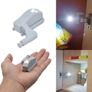 Warmstaion 1/5pcs LED Under Cabinet Light Universal Wardrobe Light Sensor Led Armario Inner Hinge Lamp For Cupboard Closet Kitchen