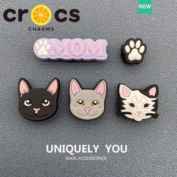 Shoe Charm For Crocs Jibbitz Cute Animal Bundle X5 Cat Fish Soft