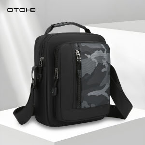 OTOHE กระเป๋าสะพายแฟชั่นผู้ชายกระเป๋าเดินทางกระเป๋าเดินทางธุรกิจขนาดใหญ่กระเป๋าถือขนาดใหญ่น้ำหนักเบากระเป๋าเดินทางสะดวกสบายแฟชั่นกีฬากระเป๋าข้างถนนสำหรับนักศึกษาวิทยาลัย