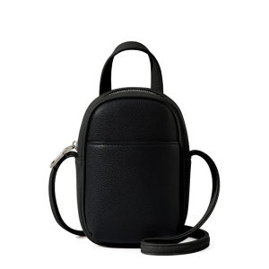 Women Mini Crossbody Bag PU Leather Phone Pouch Bag Girls Shoulder Messenger Bag Phone Wallet