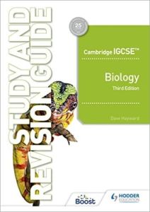 CAMBRIDGE IGCSE BIOLOGY STUDY AND REVISION GUIDE THIRD EDITION - 9781398361348 - HODDER - SPEEDBOOKS.MY