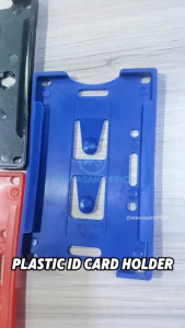 Plastic ID Card Holder / PVC Card Holder /  Badge Holder / ID Holder / Card Case / Access Card Holder / Name Tag Holder