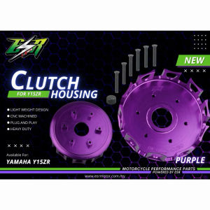 ESR MOTOR  HOUSING CLUCTH CNC LIGHWEIGHT FOR Y15ZR DAN Y16ZRMild and effective