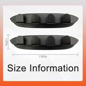 OATSBASF 2pcs Car Interior Hook for Tesla Model 3/Model Y Car Rear Seat Hanger