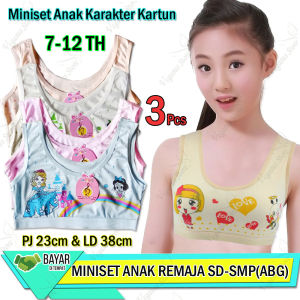 6Pcs- MINISET Anak Remaja ABG SDSMP-Model Singlet Anak Cewek-Miniset Remaja Putri-Vegasus Store
