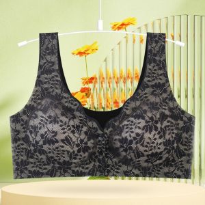 Bra Wanita Tanpa Kawat Bahan Renda Seamless CUP B - C Bra Premium Bra Bukaan Depan Pakaian Dalam Wanita