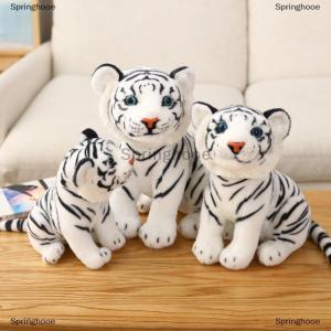 [COD] Springhooe 23-33cm การจำลองทารกเสือตุ๊กตาของเล่นนุ่มสัตว์ป่าของขวัญเด็ก