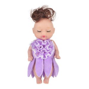 Búp Bê Em Bé Sơ Sinh Ngủ Đông 11 cm 35 inch Kèm Trang Phục Sleeping Doll PVN6098