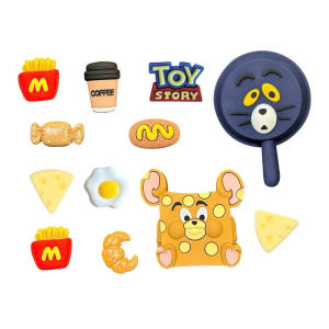 Bộ charm gắn giày sục chuột mèo siêu đáng yêu