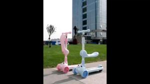 Kids Scooter With Seat Baby Scooter Kids Scooter Environmentally Friendly Material Stable Load-Bearing Car Kids Scooter