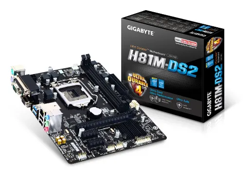 Gigabyte LGA1150 Motherboard - GA-H81M-DS2