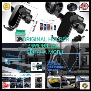 J467 ORIGINAL HOLDER MOBIL AC SEGALA MOBIL JEPIT GPS CAR BREKET STAND TEMPAT HP GADGET HANDPHONE DAS