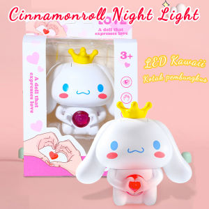 O-KAY Kuromi I Love You Lampu Figure Kartun Lotso Sanrio Night Light Kawaii 3D LED Cinnamoroll Lampu Tidur Hadiah Lucu Gantungan Kunci