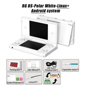 Anbernic RG DS Dual 4.0” IPS Screen Video Game Console Android 14 Support Dual Application On Split Screens & Hall Switch Chip