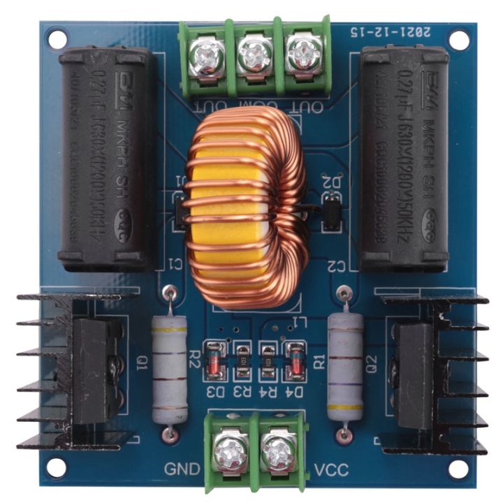 Scheda Driver ZVS Per Bobina Tesla - 12-30V 10A 200W Alimentazione Alta Tensione
