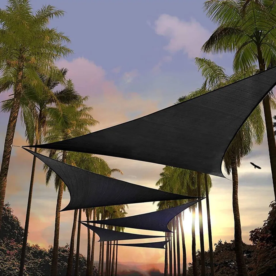 Sun Shade Sail Waterproof Rainproof 420D Polyester Oxford Awning