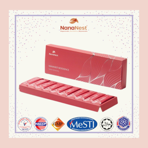 [NanaNest] Halal Birds Nest Essence with Antioxidants - Renewal Boost Metabolism Fight Aging Stay Refreshing and Energetic Regenerate New Cells