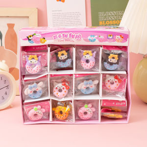 48pcs Sanrio Eraser Kawaii Hello Kitty Student Kawaii Roll Pencil Eraser Student School Supplies Lovely Birthday Anime Kids Gift