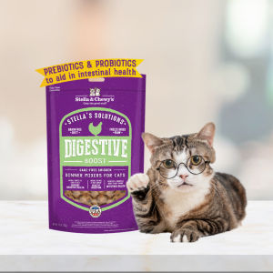 Stella & Chewys - Stellas Solutions Dinner Mixers Cat Dry Food Kibble 7.5oz (213g) - Digestive / Skin Coat Boost