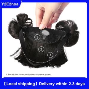 【Local shipping】 Baby Wig Braid Hairband wig for kids baby headband baby hair Children Bangs Head Buckle COS Hair Accessories Baby