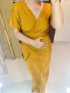 Koleksi Baru Dress Kimono Polkadot