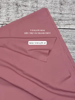 VẢI MAY ĐỒ LAM ĐI CHÙA - VẢI PHẬT TỬ - VẢI KATE SILK NHẬT