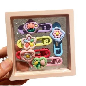 TUmama Bộ kẹp tóc màu kẹo dễ thương cho trẻ em bé gái phụ kiện tóc cho bé thời trang