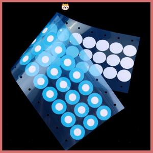 CISWGE 48Pcs sheet 20mm Synthetic Filter Paper Sticker For Under Wide Mouth Jar Lid Mushroom Cultivation Supplies