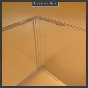 [Creative] 1PCS ReadStar Transparent Plastic Single Piece disc case CD case thickened CD DVD disc box Disc box