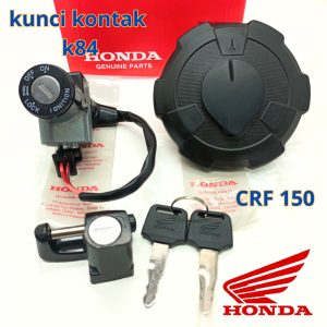 Kunci kontak set honda CRF 150 K84 komplit plus tangki ahm kualitas original ori asli presisi key set lengkap konci