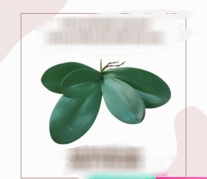 Lan giả .LAN CAO SU 9 BÔNG .dùng trang trí nhà cửa .