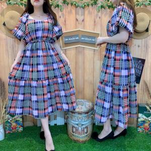 MIDI DRESS SERENE BALLONE 5021-5