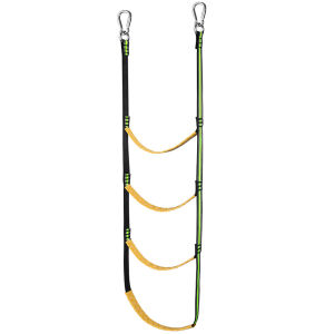 4 Step Boat Rope Ladder Portable Marine Rope Ladder Nylon Boarding Ladder，for Sailboat Kayak，Motorboat