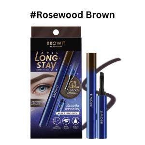 Browit น้องฉัตร เจลเขียนคิ้ว Aris Long Stay Eyebrow Pomade บราวอิท ครีมเจลเขียนคิ้ว เขียนคิ้วแบบเจล กันน้ำ ติดทน