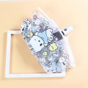 Dù Trong Suốt Gấp Gọn Tự Động Cao Cấp – Ô PVC Hoạt Hình Cute Nhẹ Bền Phong Cách Nhật Hàn