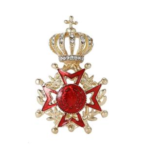 Fashionable Crowns Brooch Accessories Portable for Women Decoration for Evening Gowns and Ceremonies Use