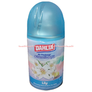 Dahlia 225ml Air Freshener Automatic Isi Ulang Kaleng Refill Lily Lavender Exotic Citrus Cherry Blossom Teh Keraton Sweet Gardenia Royal Coffee Isi Ulang Pengharum Ruangan