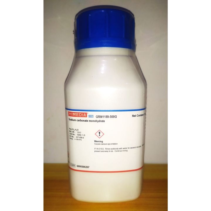 Sodium Carbonate Laboratory Analytical Reagent 500g Lazada PH