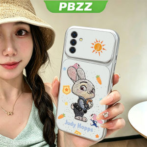 Feadship Case for samsung a24 4g a34 a54 A27 A26 a25 a55 a36 A37 A57 5g phone casing Softcase shockproof Cover new design aesthetic cute rabbit orange for girls KNTZ1